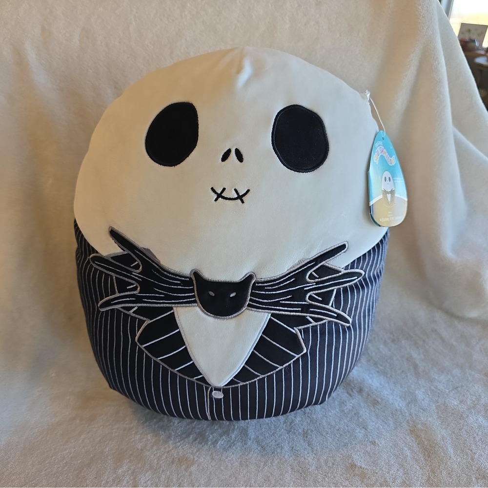 Squishmallow Disney The Nightmare Before Christmas Jack Skellington Plush Toy